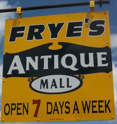 Frye’s Antique Mall Logo