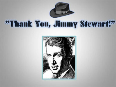“Thank You, Jimmy Stewart” Logo
