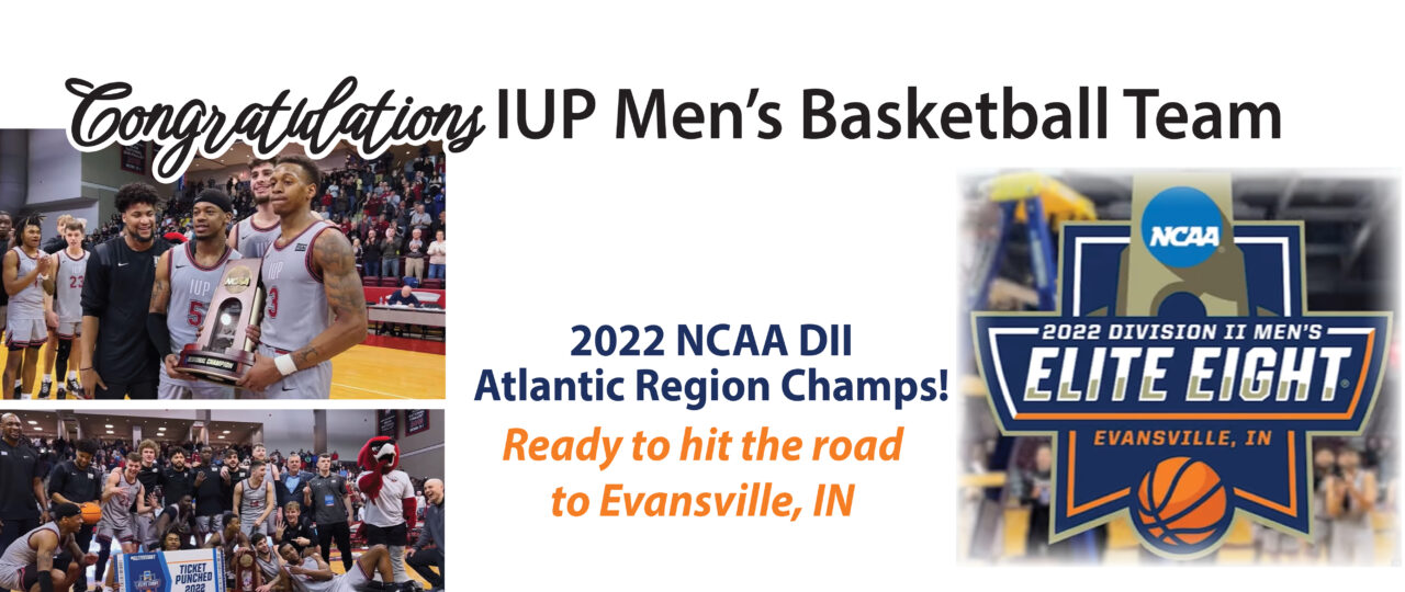 Show your support for IUP Men's Basketball Team Attend a Watch Party